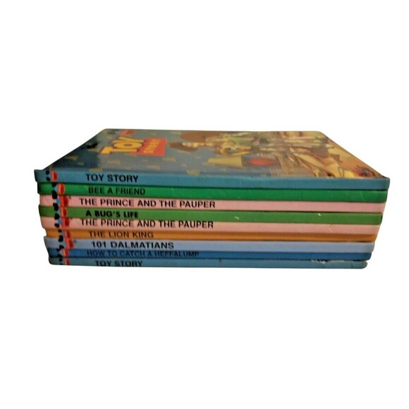 Vintage Disney Hardcover Beginner Books Kids Learning to Read Bundle Lot of 9 - Picture 1 of 11